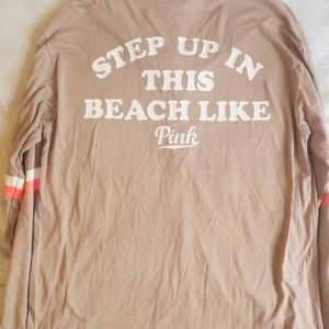 PINK Long sleeve tee